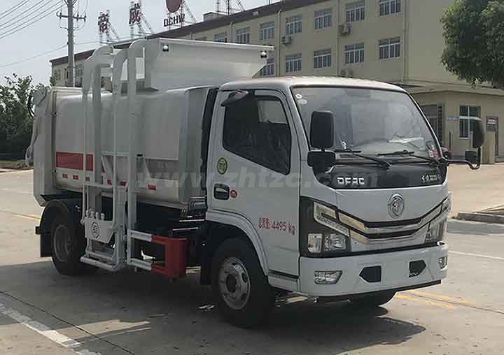 東風(fēng)小多利卡國六新款餐廚垃圾車?帝王環(huán)衛(wèi)牌HDW5040TCAE6型