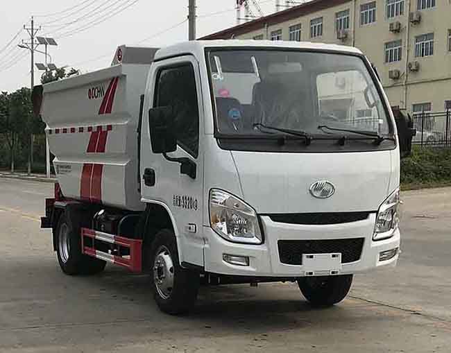 帝王環(huán)衛(wèi)牌HDW5034ZZZSH6型自裝卸式垃圾車