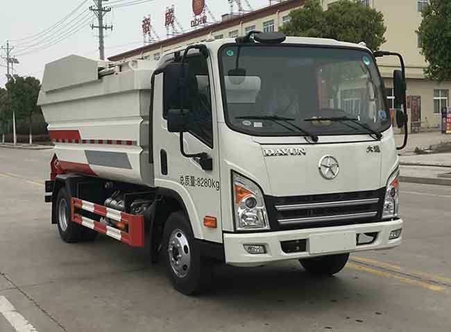 帝王環(huán)衛(wèi)牌HDW5081ZZZCG6H型自裝卸式垃圾車